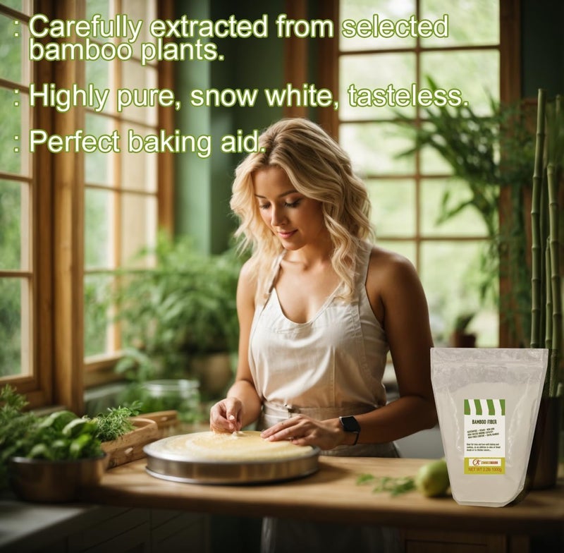 Zimmermann Bamboo Fiber 2.2lb - Gluten Free Keto Flour - Image 4